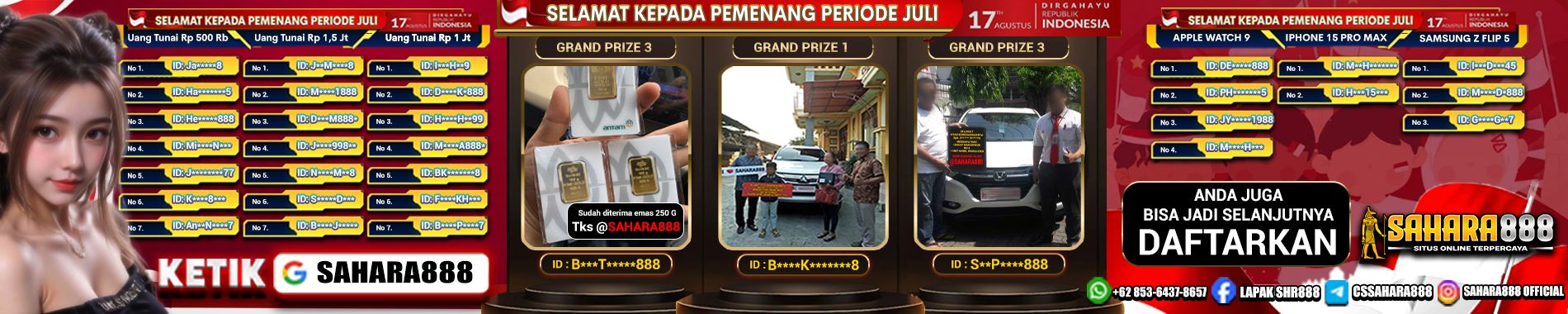 PEMENANG TURNOVER BULAN JUNI